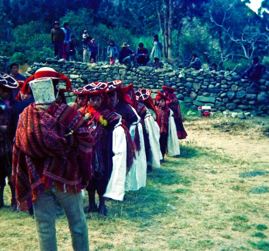 La Virgen del Carmen Festival in Pisac, Peru 1974